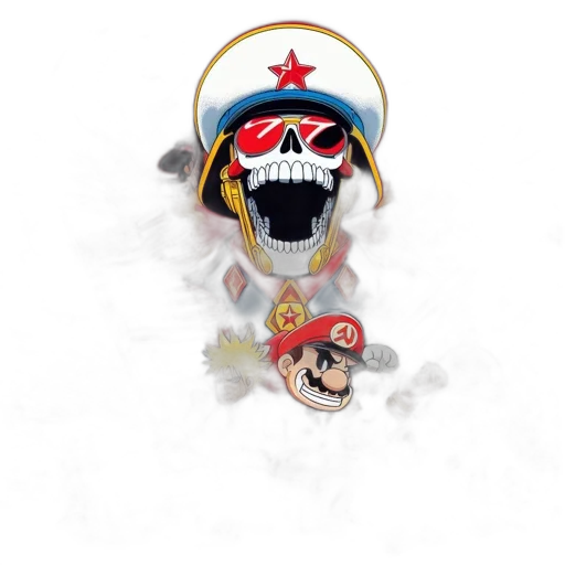 mask, crown, concept art, 3d render transparent PNG cut-out