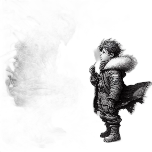 dragon, creature, jacket, animal transparent PNG cut-out
