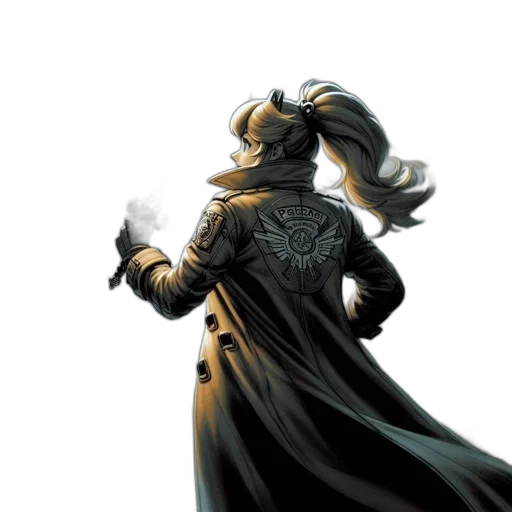 weapon, jacket, staff, sword transparent PNG cut-out