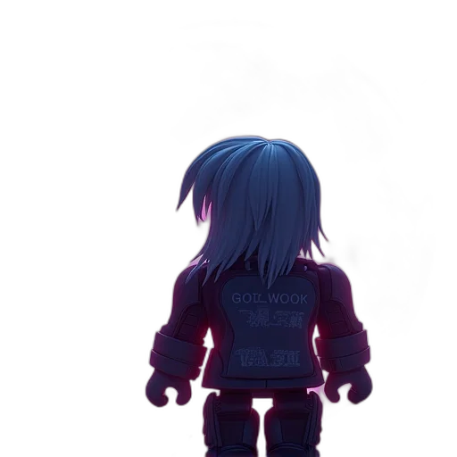jacket, robot, weapon, creature transparent PNG cut-out