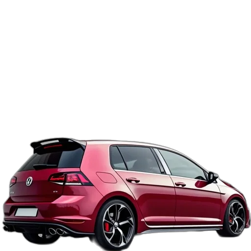 car, 3d render, photorealistic, 2pc transparent PNG cut-out