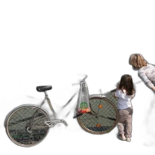 concept art, 3d render, photorealistic, city street transparent PNG cut-out