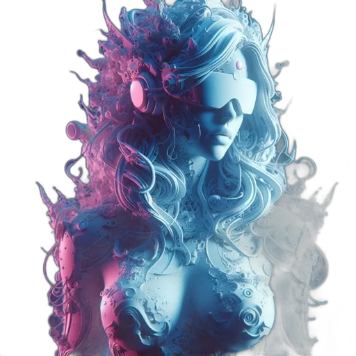 dress, crown, flower, dragon transparent PNG cut-out