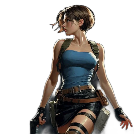 weapon, concept art, cyberpunk, 3d render transparent PNG cut-out