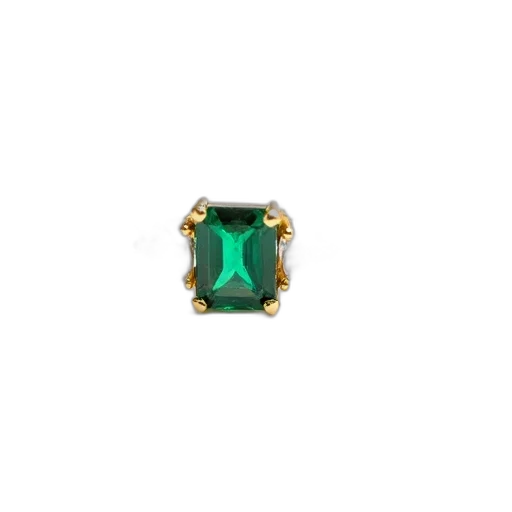 jewelry, crown, 3d render, green transparent PNG cut-out