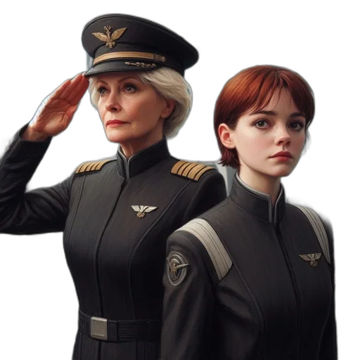 staff, jacket, concept art, photorealistic transparent PNG cut-out