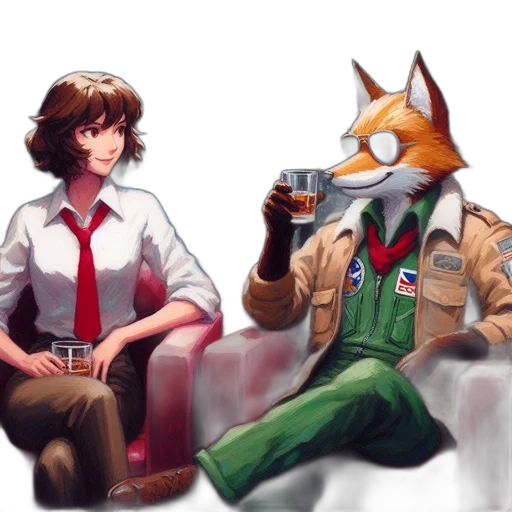 jacket, robot, mask, concept art transparent PNG cut-out
