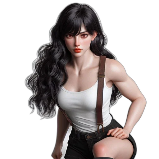 fantasy art, concept art, photorealistic, 3d render transparent PNG cut-out
