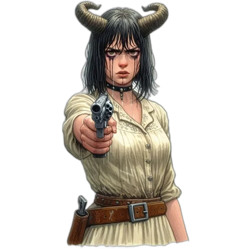 weapon, staff, face, animal transparent PNG cut-out