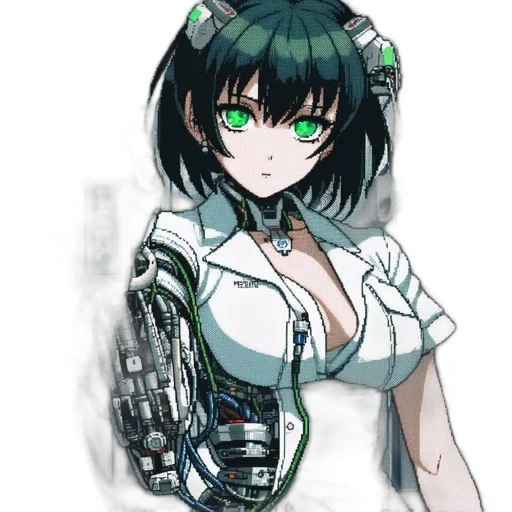 robot, weapon, dress, staff transparent PNG cut-out