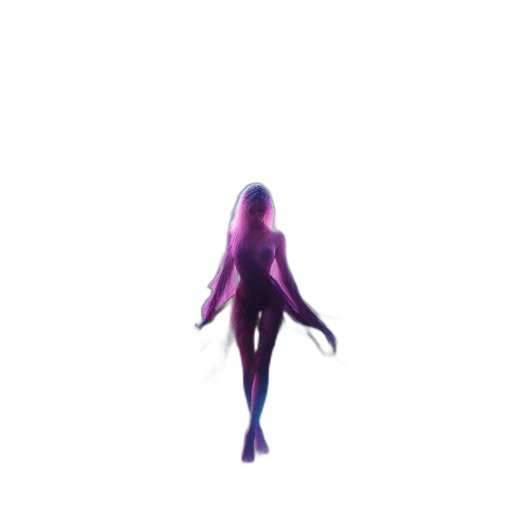 creature, dress, robot, hair transparent PNG cut-out