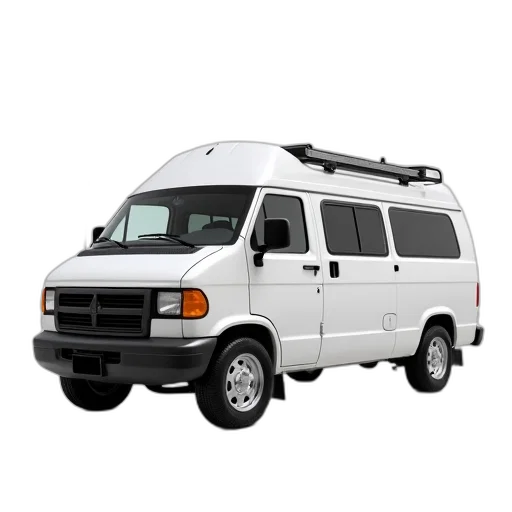 car, staff, 3d render, white transparent PNG cut-out