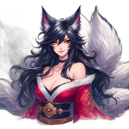 fantasy art, anime, concept art, pixel art transparent PNG cut-out
