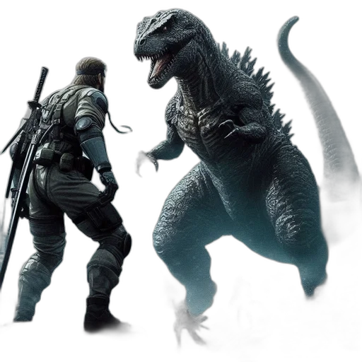 concept art, fierce, confrontation, takes transparent PNG cut-out
