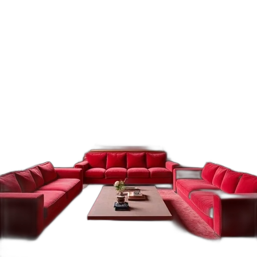 furniture, 3d render, concept art, photorealistic transparent PNG cut-out