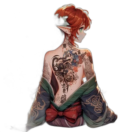 dress, dragon, fantasy art, concept art transparent PNG cut-out