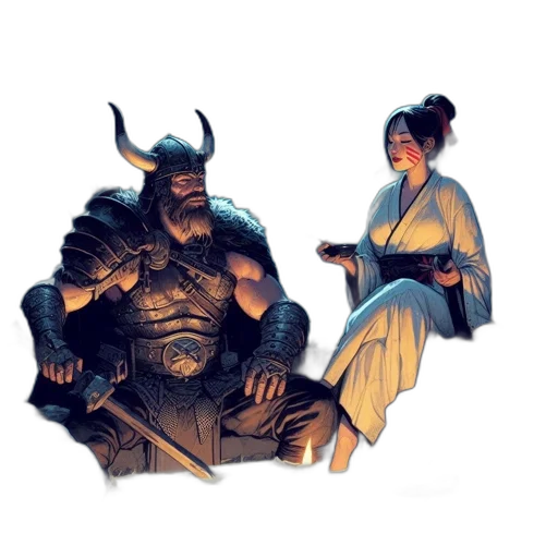 dragon, staff, sword, concept art transparent PNG cut-out