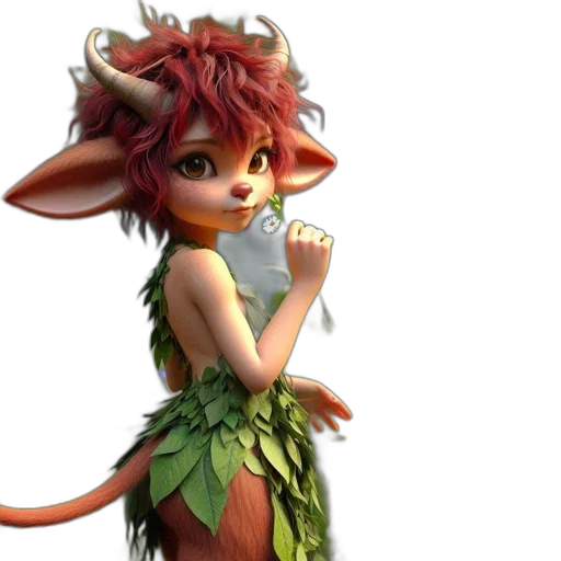 animal, 3d render, concept art, fantasy art transparent PNG cut-out