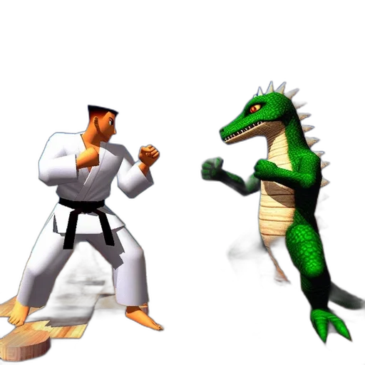 dragon, concept art, 3d render, pixel art transparent PNG cut-out