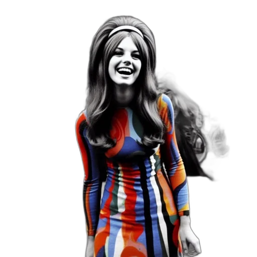 dress, comic book art, cartoon, photorealistic transparent PNG cut-out