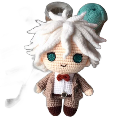 staff, creature, pixel art, 3d render transparent PNG cut-out