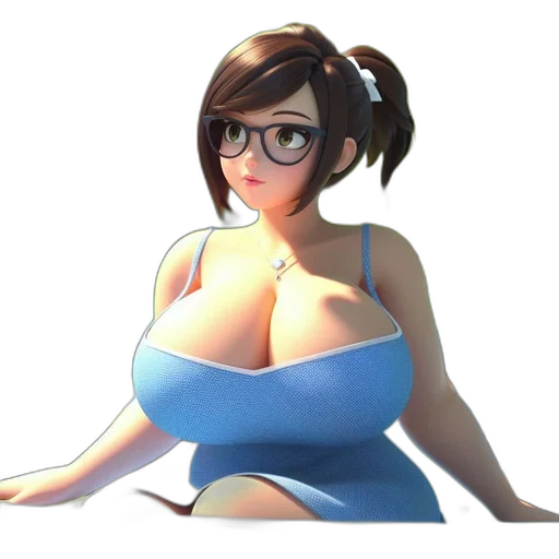 dress, robot, staff, weapon transparent PNG cut-out