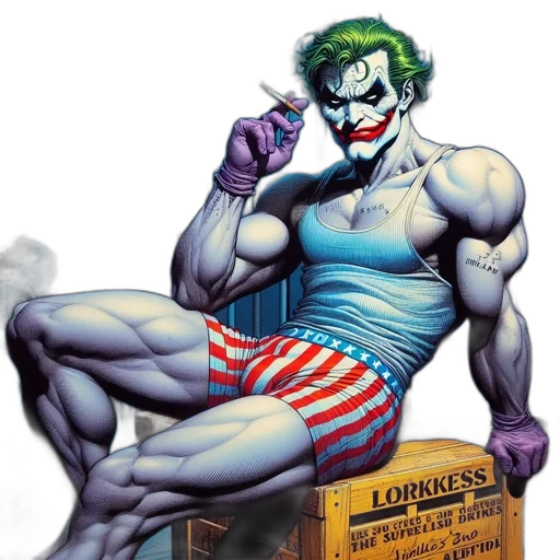 comic book art, concept art, cartoon, photorealistic transparent PNG cut-out
