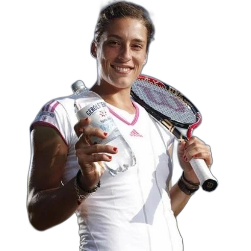 staff, woman, white, tennis transparent PNG cut-out