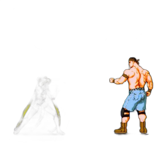 pixel art, concept art, 3d render, comic book art transparent PNG cut-out