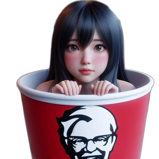 food, robot, face, creature transparent PNG cut-out