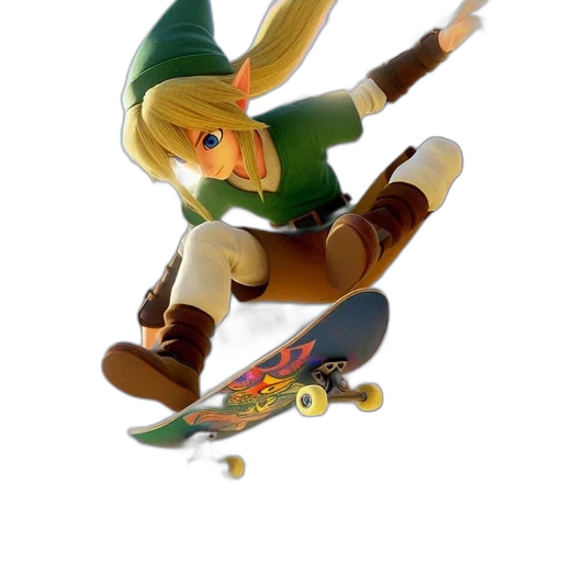 hat, staff, concept art, 3d render transparent PNG cut-out