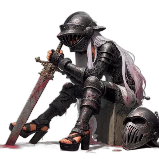 sword, weapon, dragon, staff transparent PNG cut-out