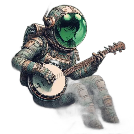 robot, mask, weapon, creature transparent PNG cut-out