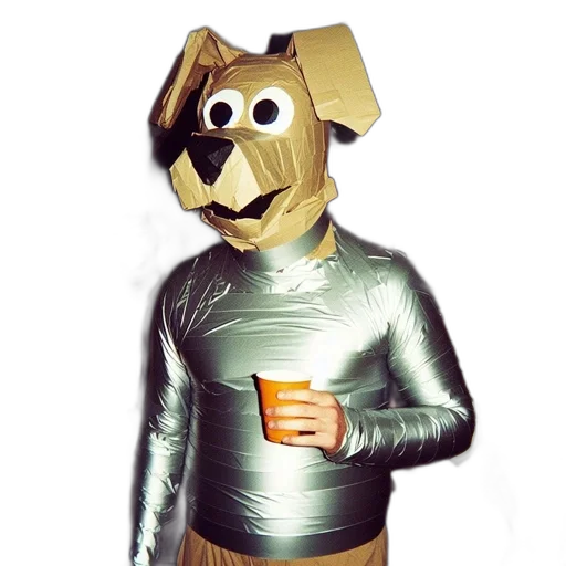 animal, robot, mask, staff transparent PNG cut-out