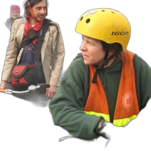 staff, jacket, face, 3d render transparent PNG cut-out