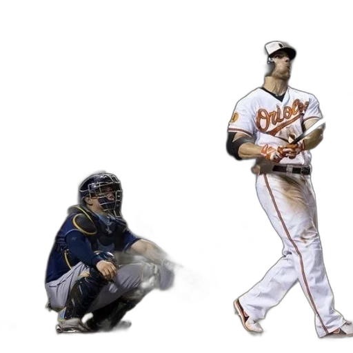 concept art, baseball, player, orioles transparent PNG cut-out