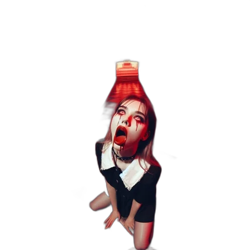 bottle, dress, mask, creature transparent PNG cut-out
