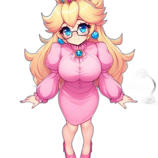 dress, staff, pixel art, concept art transparent PNG cut-out