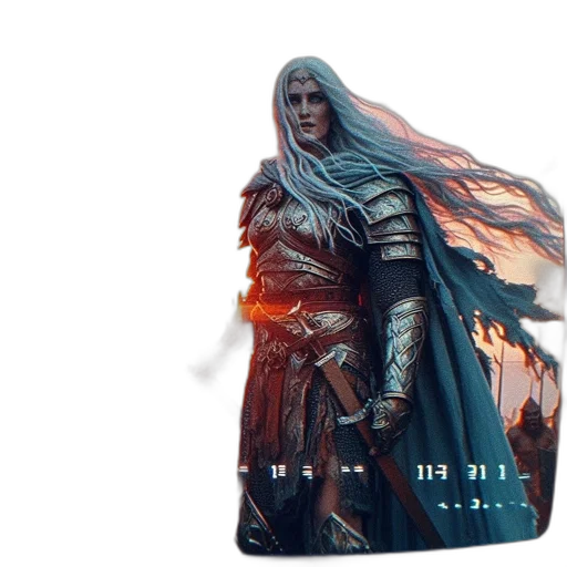 dragon, dress, concept art, fantasy art transparent PNG cut-out