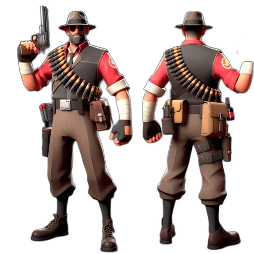 weapon, staff, hat, concept art transparent PNG cut-out