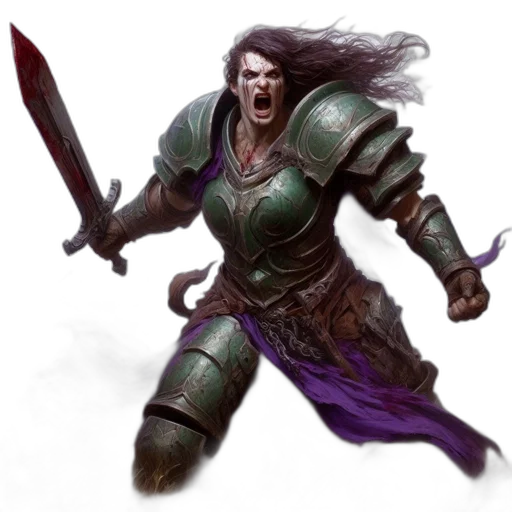 sword, weapon, fantasy art, concept art transparent PNG cut-out