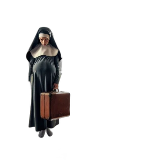 staff, jacket, dress, 3d render transparent PNG cut-out