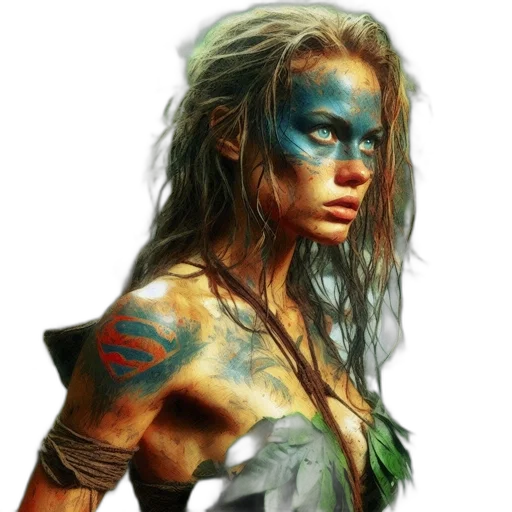 face, mask, jewelry, fantasy art transparent PNG cut-out
