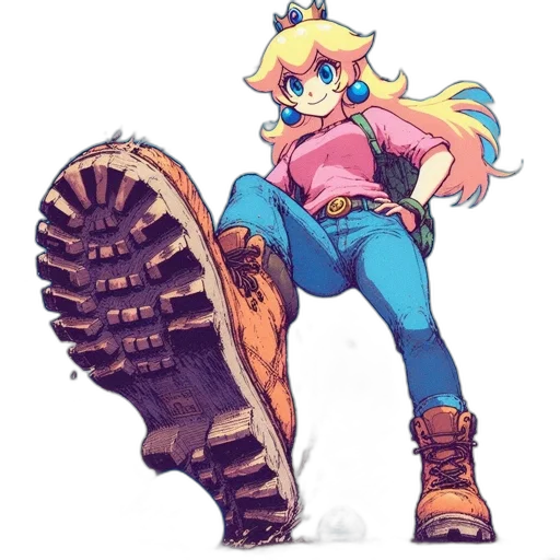 weapon, shoes, robot, staff transparent PNG cut-out