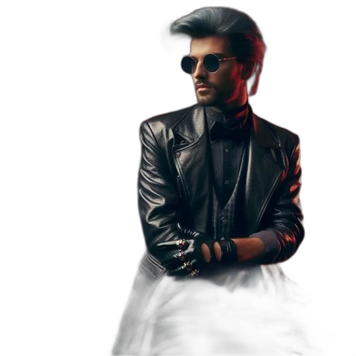 jacket, photorealistic, 3d render, concept art transparent PNG cut-out