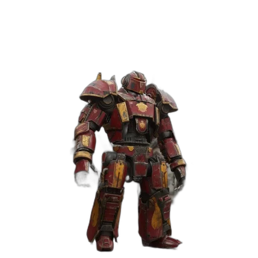 robot, weapon, 3d render, concept art transparent PNG cut-out
