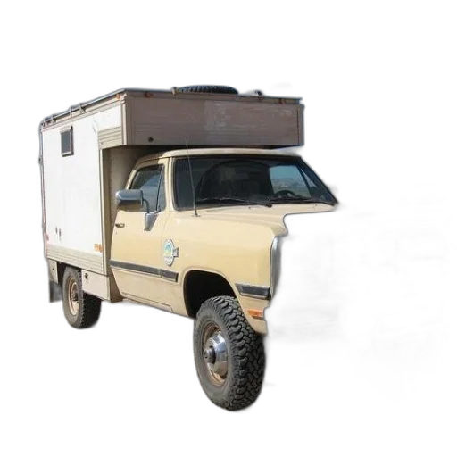 car, 3d render, beige, truck transparent PNG cut-out