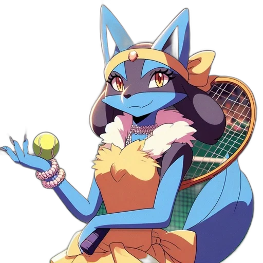 staff, dress, animal, anime transparent PNG cut-out