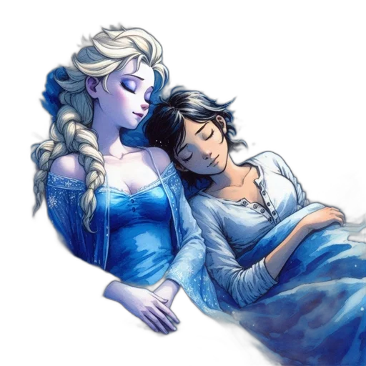 watercolor, concept art, fantasy art, pixel art transparent PNG cut-out