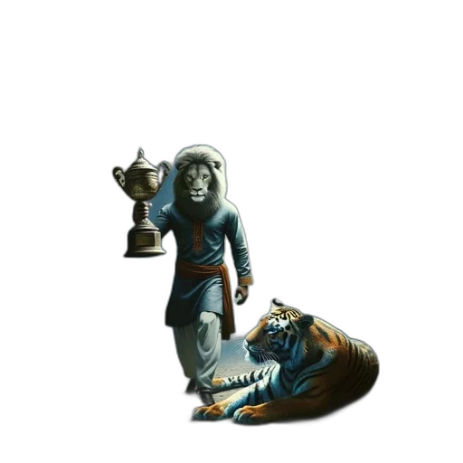 creature, animal, staff, mask transparent PNG cut-out